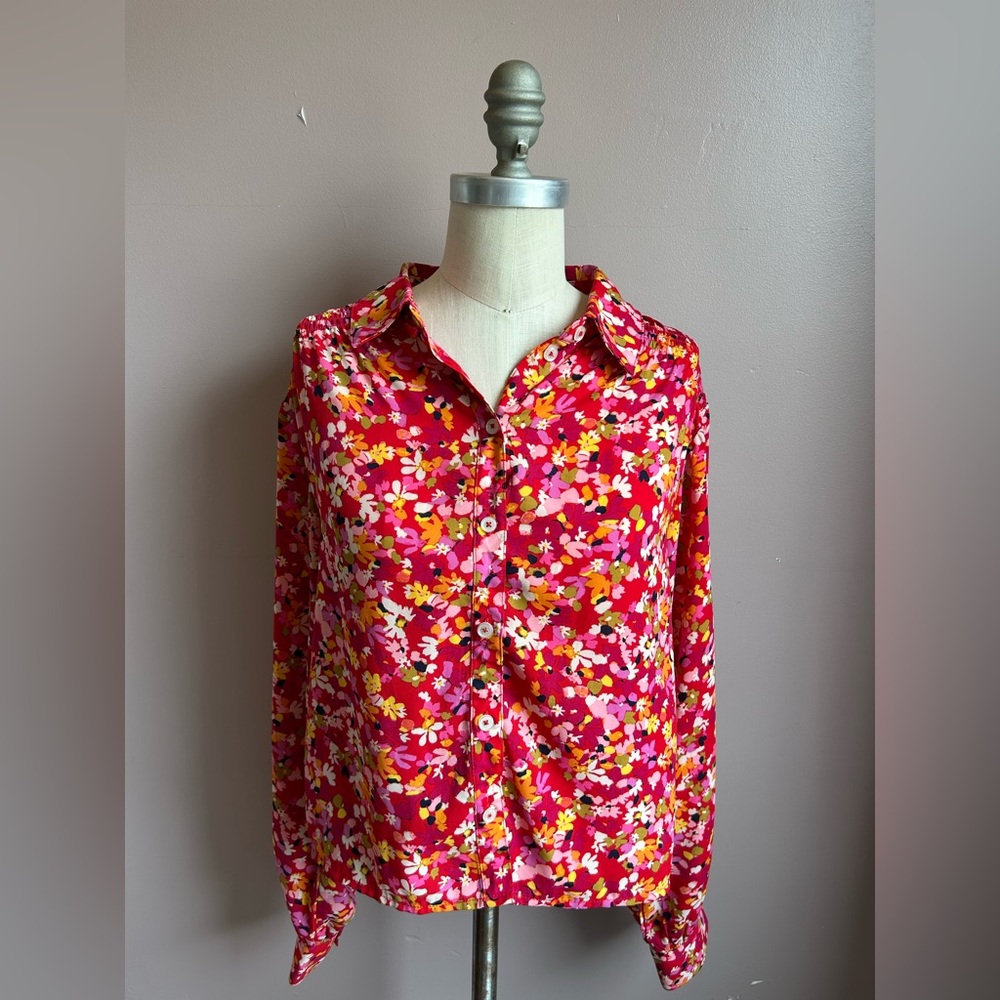 Sanctuary Women's Floral New Day Shirt